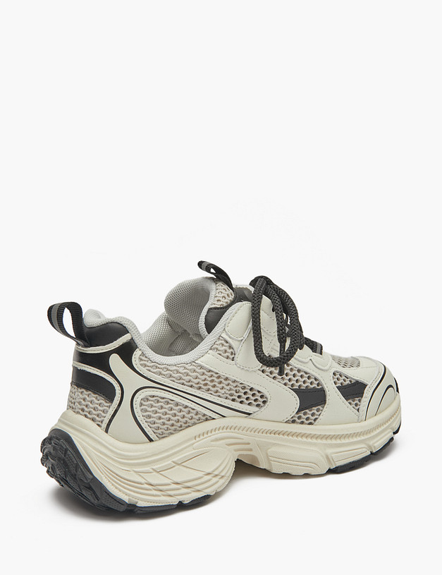 Серые детские кроссовки MASCOTTE 234-511121-0210 | ракурс 5