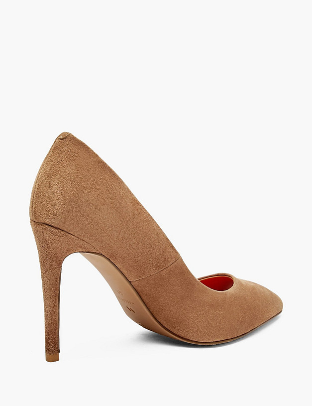 Темно-бежевые женские туфли MASCOTTE 100-410911-4643M | ракурс 3