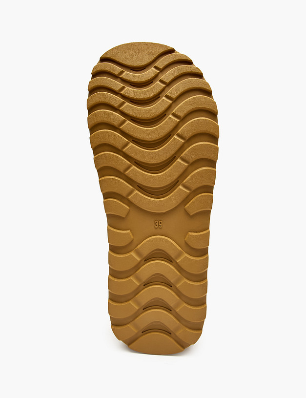 Рыжие женские зимние ботинки MASCOTTE 234-527041-0213 | ракурс 5