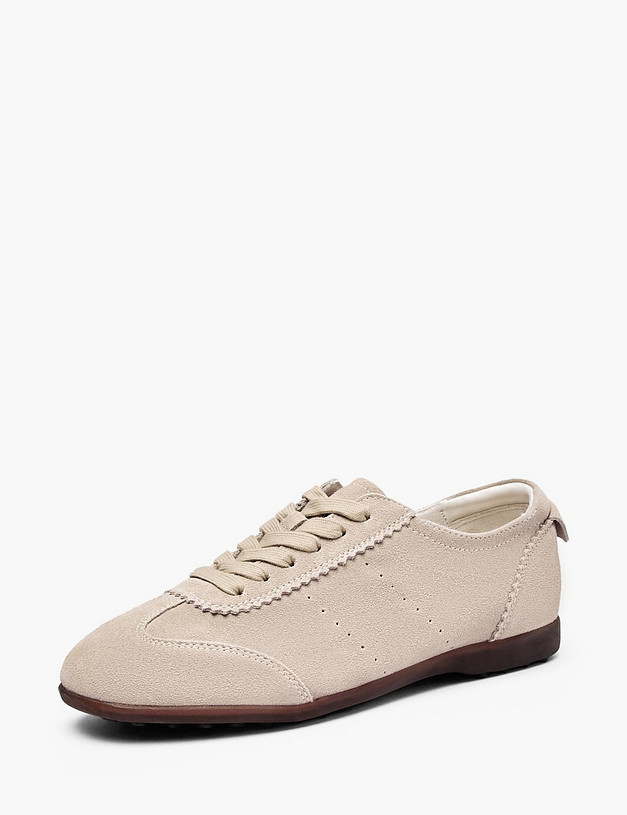 Бежевые женские кроссовки MASCOTTE 78-613211-0208 | ракурс 2