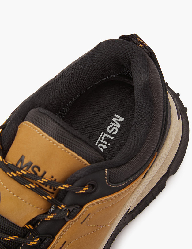 Мужские кроссовки горчичного цвета MASCOTTE 189-320821-0609 | ракурс 6