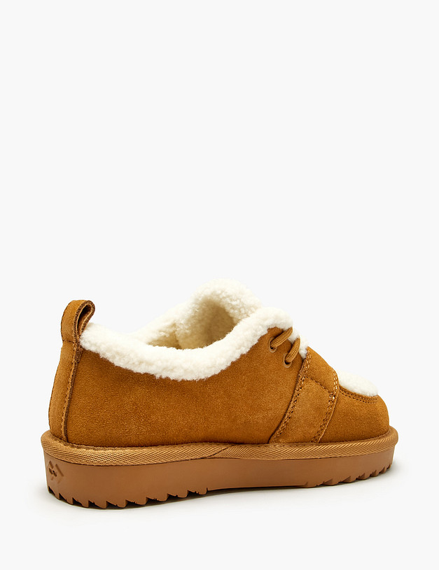 Рыже-белые детские угги MASCOTTE 98-521051-0213 | ракурс 4