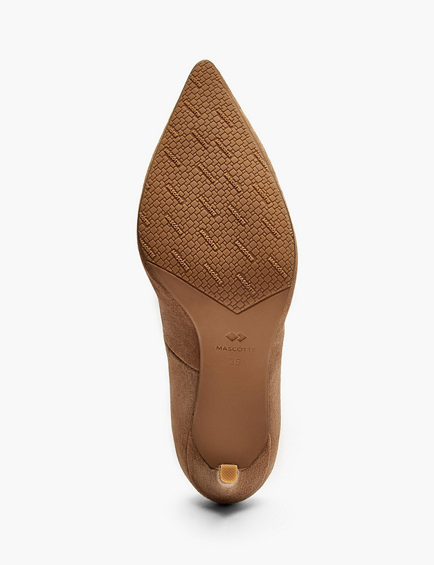 Темно-бежевые женские туфли MASCOTTE 100-410911-4643M | ракурс 5