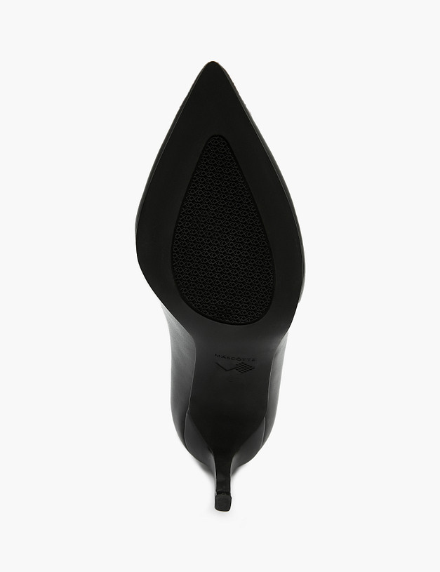 Черные женские ботильоны на высоком каблуке MASCOTTE 126-320921-0102 | ракурс 5