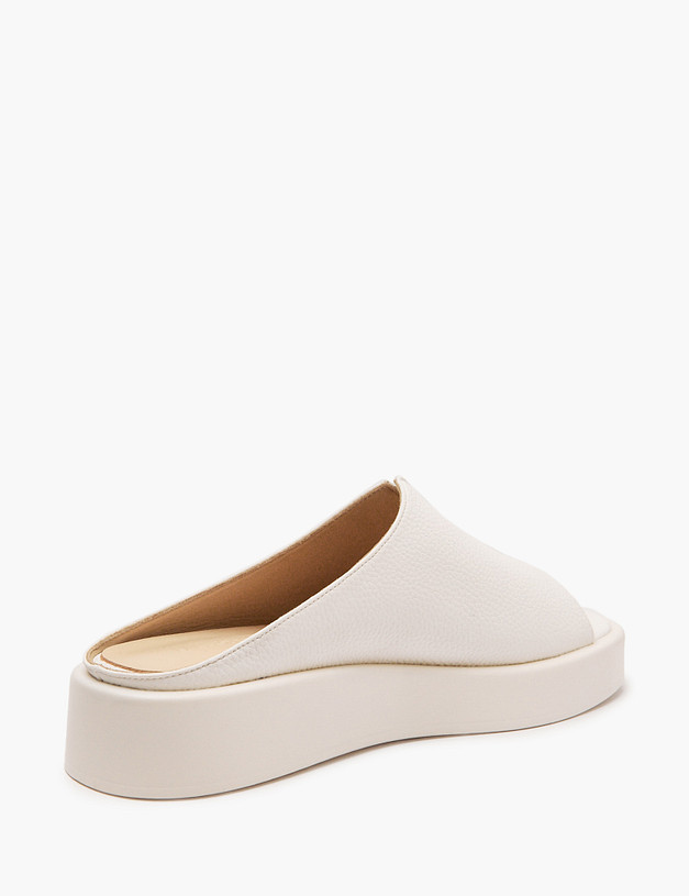 Белые женские сабо MASCOTTE 25-511311-0601 | ракурс 3