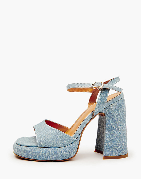 233-4123711-0311 Туфли летние женские нубук/нат.кожа голуб, Mascotte