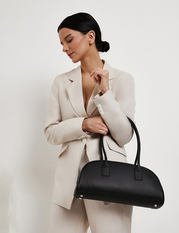 Черная женская сумка MASCOTTE 622-6123-102 | ракурс 1