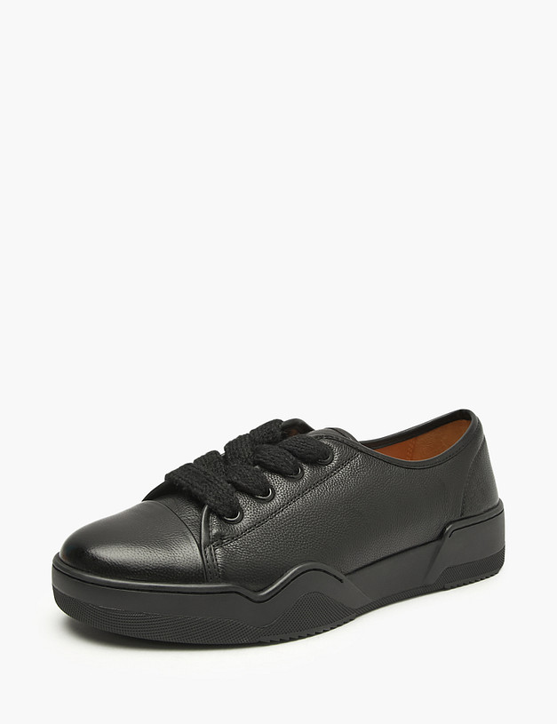 Черные женские кеды MASCOTTE 22-5245812-3180M | ракурс 2