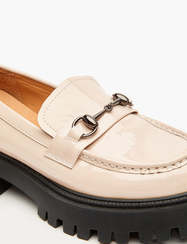 Бежевые женские лоферы MASCOTTE 234-123513-3719M | ракурс 6