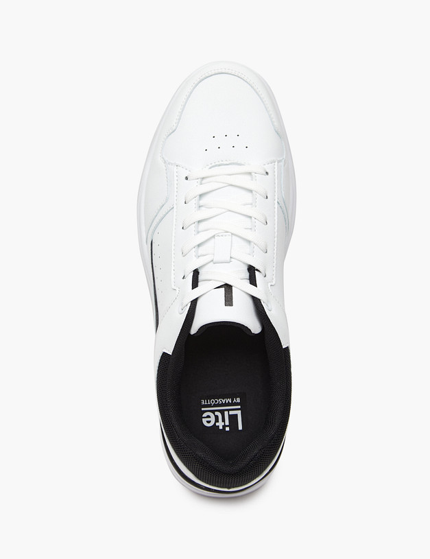 Белые мужские кеды MASCOTTE 18-410421-0601 | ракурс 5