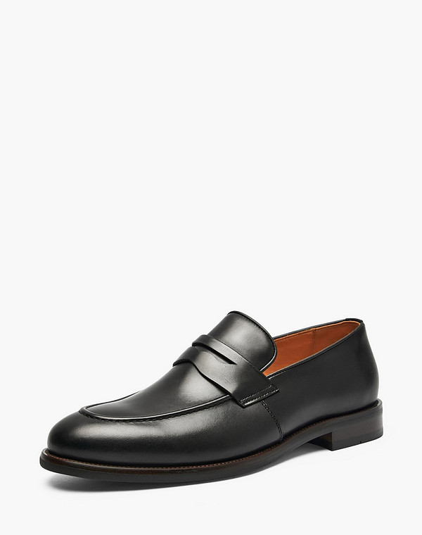 142-611111-0102 Полуботинки мужские нат.кожа/нат.кожа-текстиль черн, Mascotte