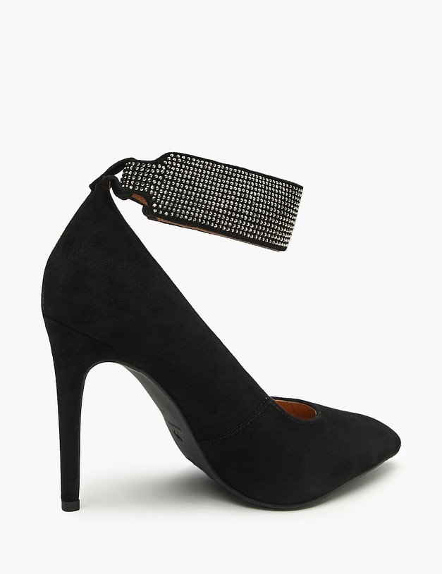 Черные женские туфли MASCOTTE 233-520311-3605M | ракурс 4