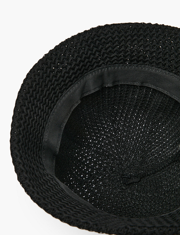 Черная женская шляпа MASCOTTE 766-5132-2602 | ракурс 5