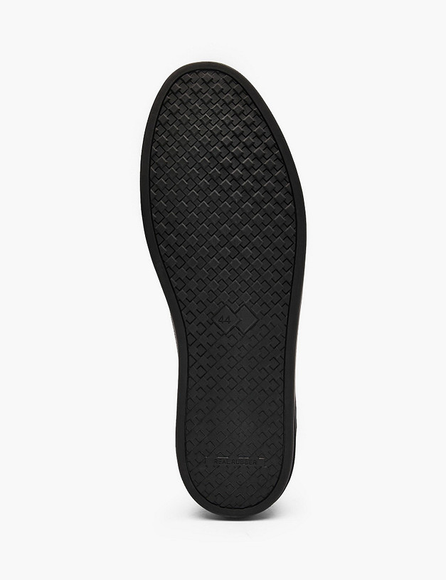 Черные мужские кеды MASCOTTE 58-6131713-8110M | ракурс 5