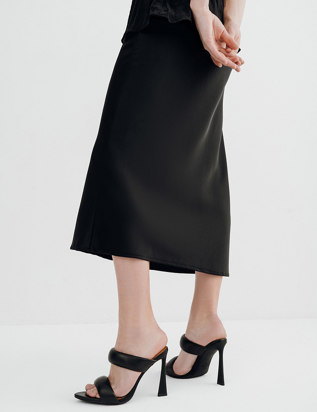 Черные женские мюли MASCOTTE 175-4123012-3501M | ракурс 7