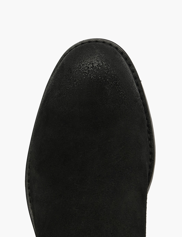 Черные мужские велюровые челси MASCOTTE 175-521921-0202 | ракурс 5