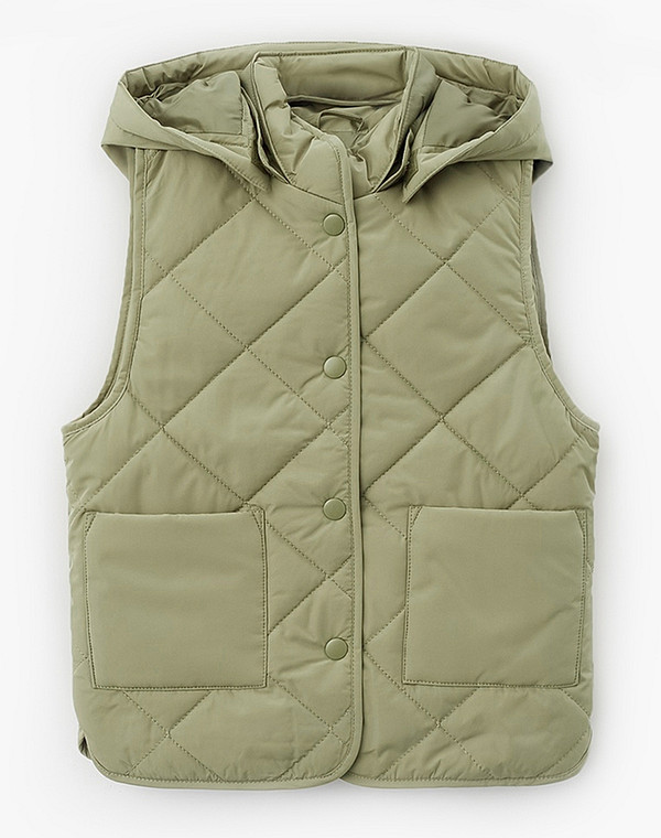 872-4148-2404 Жилет девичий зелен, Mascotte JUNIOR