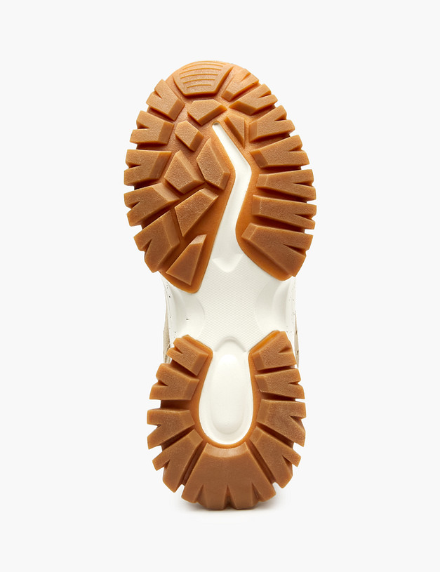 Серо-бежевые женские кроссовки MASCOTTE 189-520321-0201 | ракурс 5