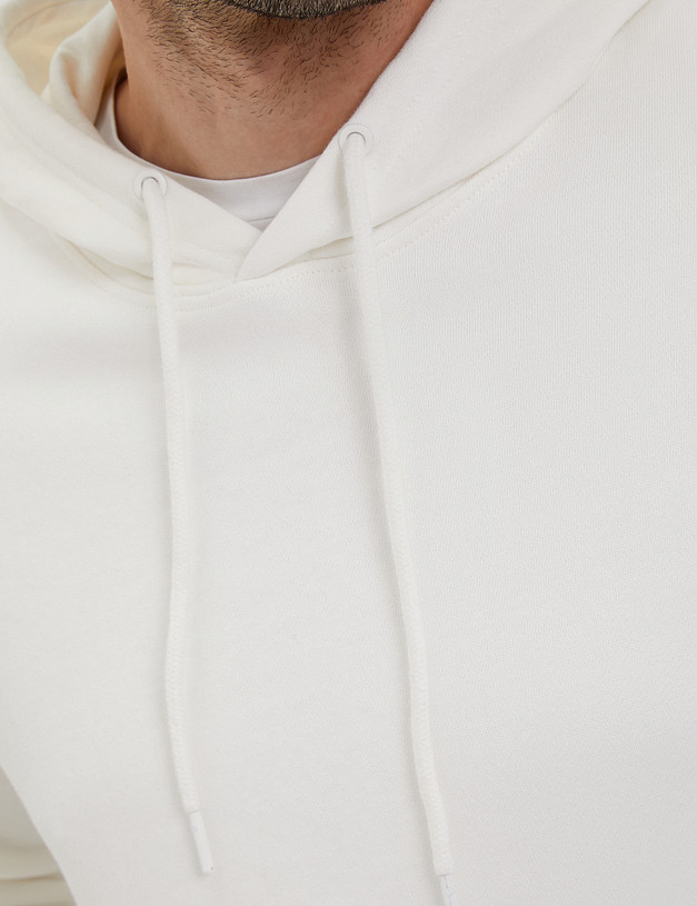 Белое мужское худи MASCOTTE 848-4128-2601 | ракурс 5