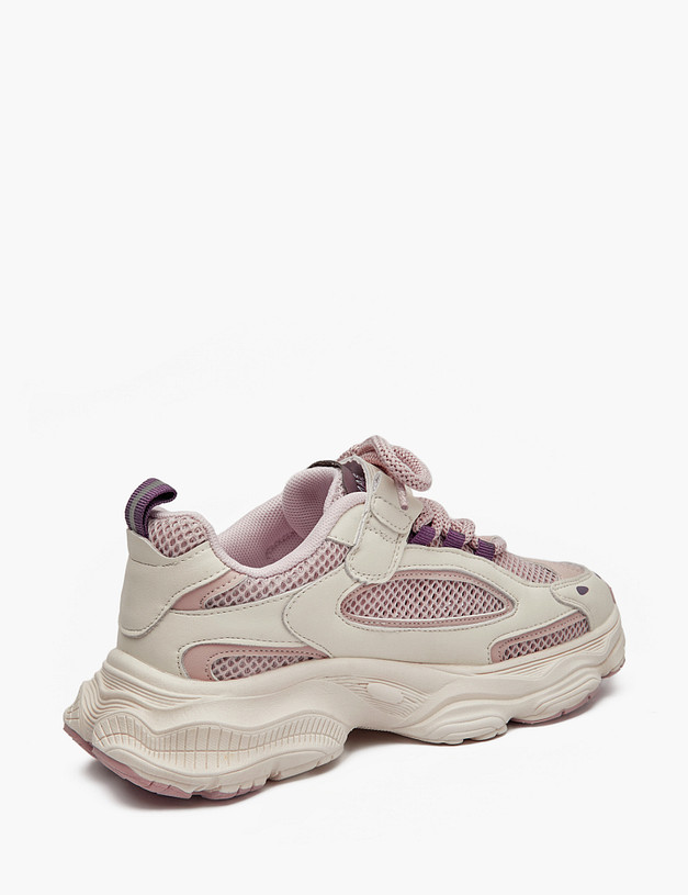 Розовые кроссовки для девочек MASCOTTE 234-511521-0206 | ракурс 3 Розовые кроссовки для девочек MASCOTTE 234-511521-0206 | ракурс 3