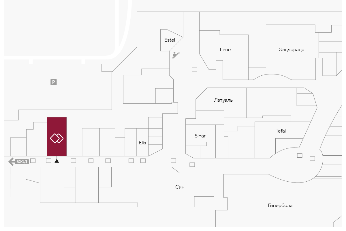 Салон Mascotte в ТЦ Гринвич