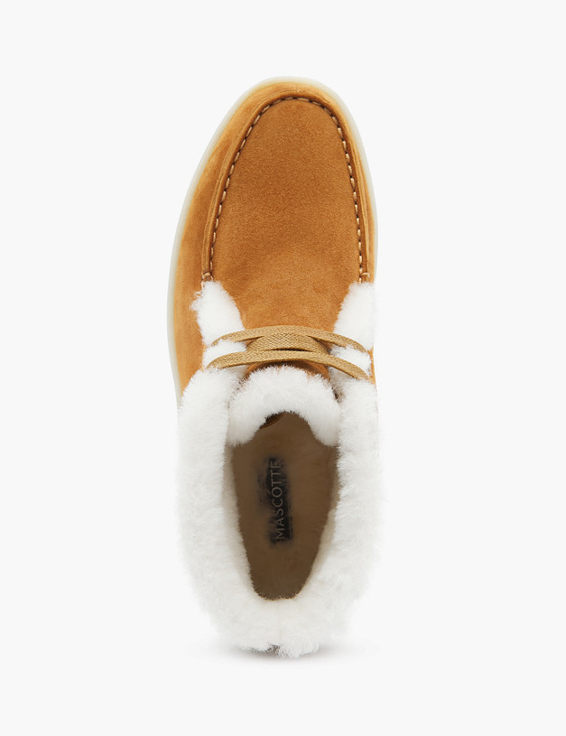 Рыжие женские дезерты на меху MASCOTTE 22-3180238-3689M | ракурс 4