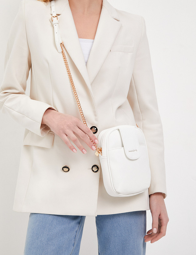 Белая женская сумка MASCOTTE 670-4115-601 | ракурс 1