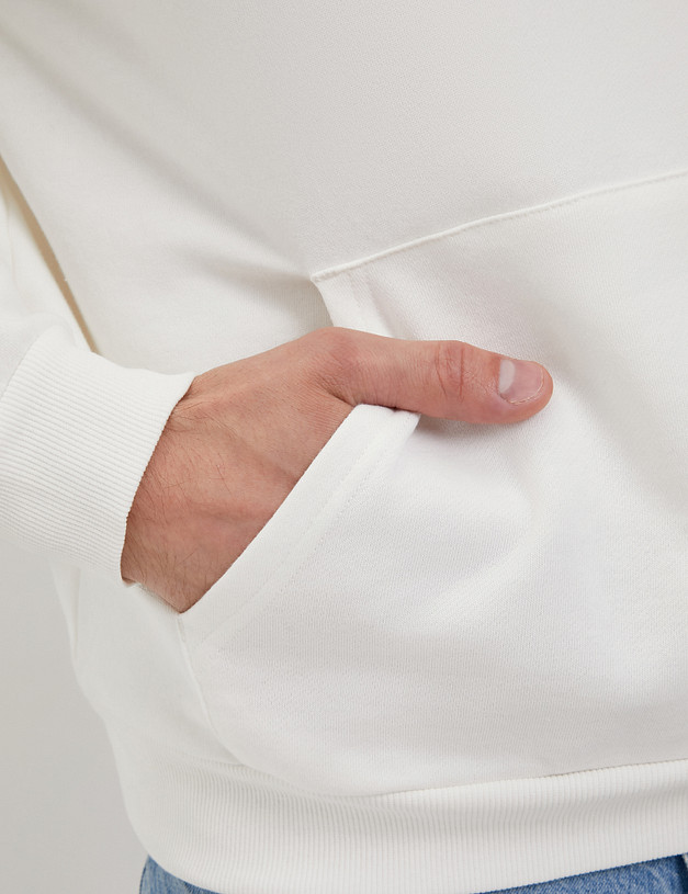 Белое мужское худи MASCOTTE 848-4128-2601 | ракурс 4