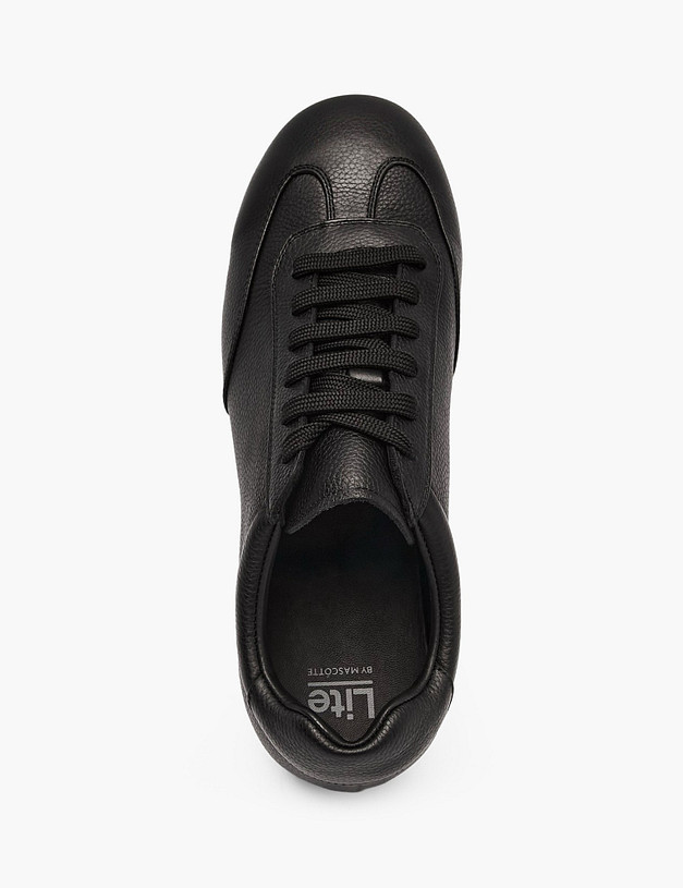 Черные мужские полуботинки MASCOTTE 98-615411-0102 | ракурс 4