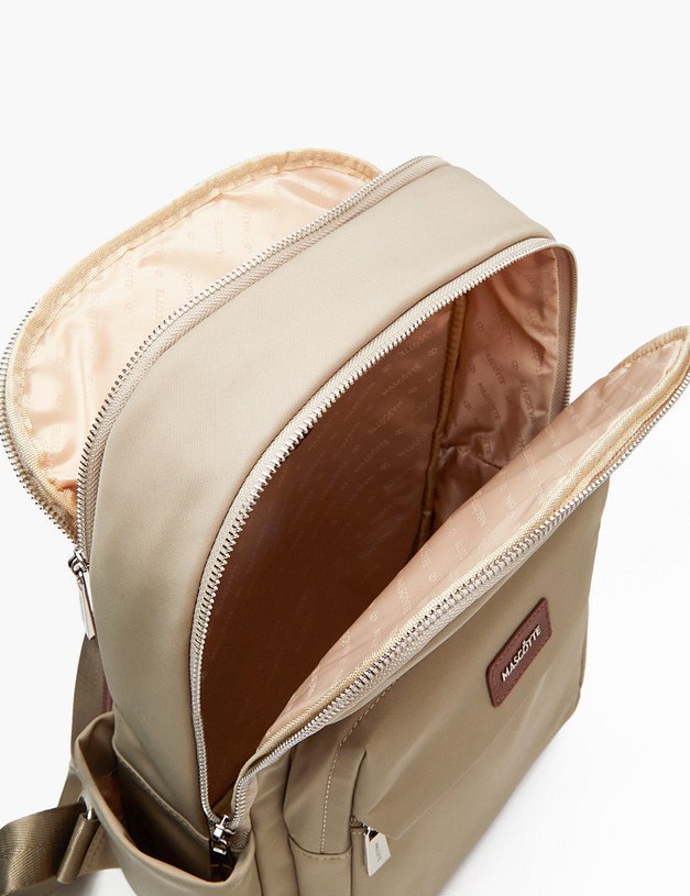 Бежевый женский рюкзак MASCOTTE 604-4131-208 | ракурс 3