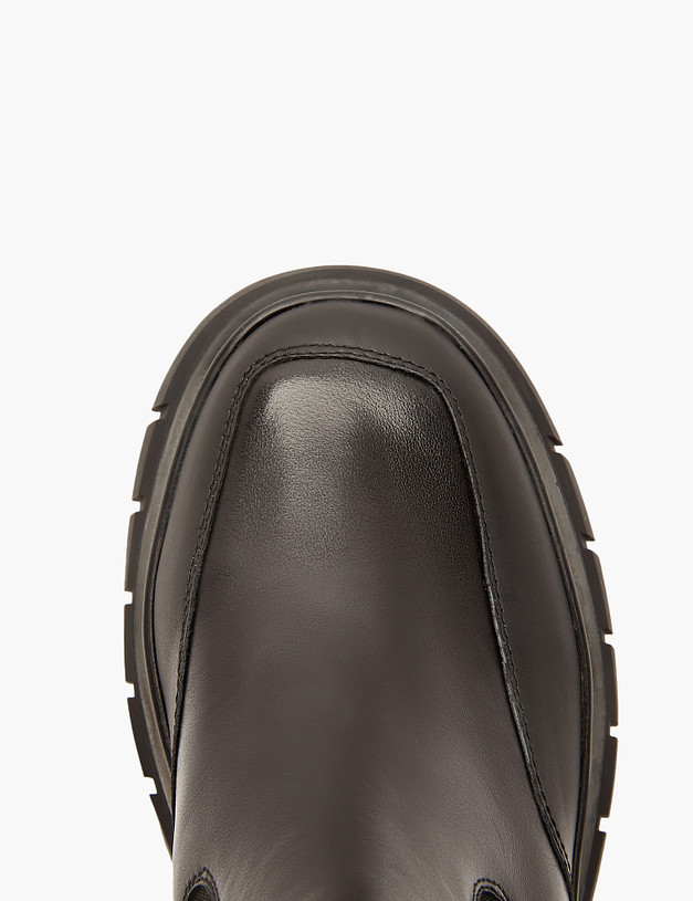 Черные женские челси MASCOTTE 233-321321-0102 | ракурс 5 Черные женские челси MASCOTTE 233-321321-0102 | ракурс 5