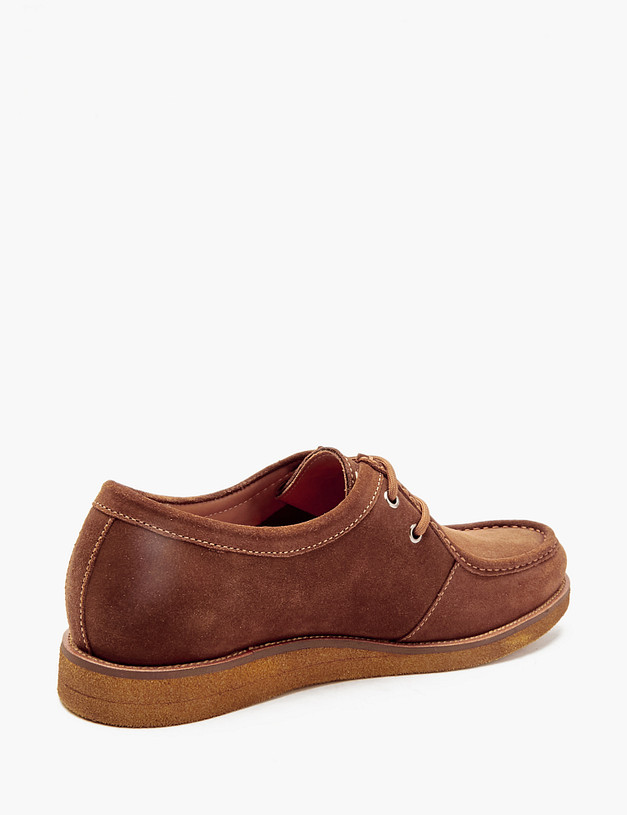 Рыжие мужские полуботинки MASCOTTE 128-415721-0209 | ракурс 3