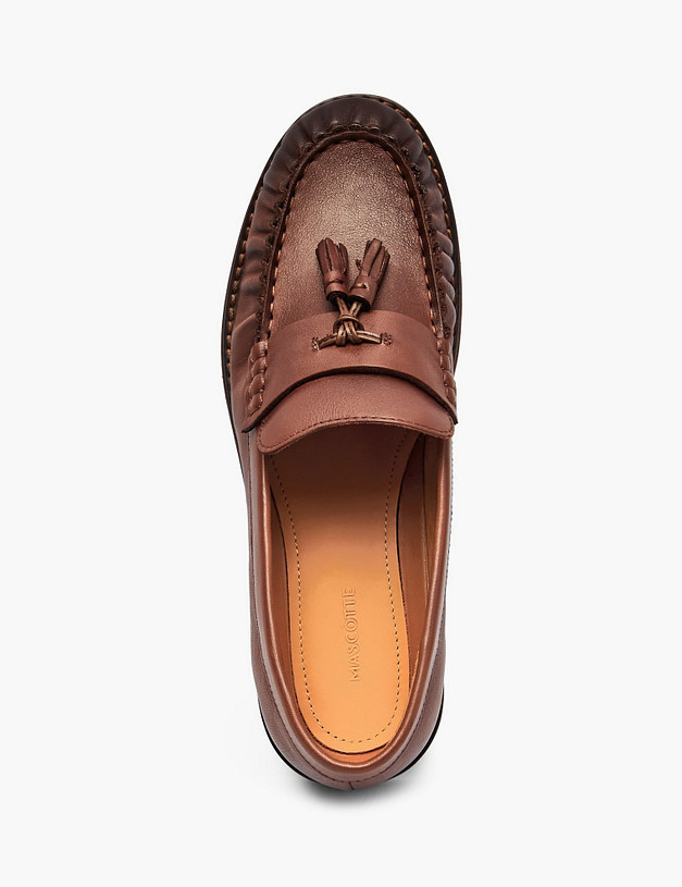 Коричневые женские туфли MASCOTTE 58-510717-0109 | ракурс 4