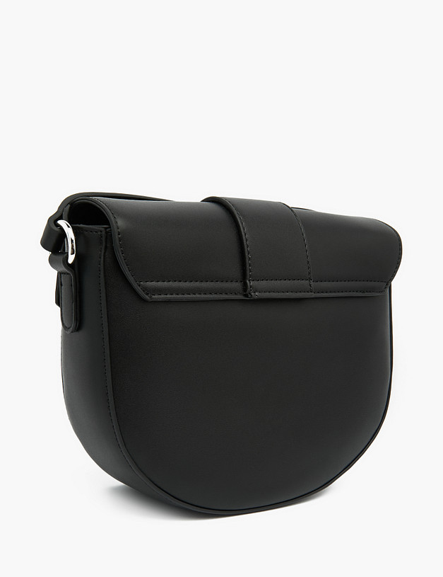 Черная женская сумка кросс-боди MASCOTTE 670-2122-602 | ракурс 3