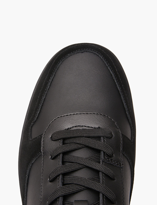 Черные  утепленные мужские хайтопы MASCOTTE 189-421251-0602 | ракурс 5