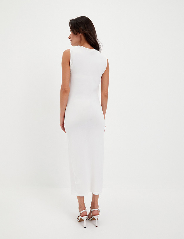 Молочное женское платье MASCOTTE 852-4120-2401 | ракурс 6 Молочное женское платье MASCOTTE 852-4120-2401 | ракурс 6