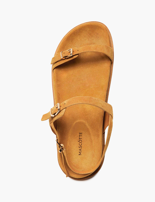 Желтые женские сандалии MASCOTTE 233-512211-0618 | ракурс 6