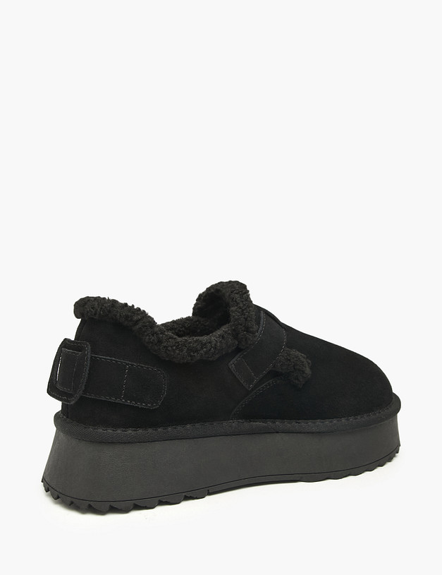 Черные женские угги MASCOTTE 234-520551-0202 | ракурс 3