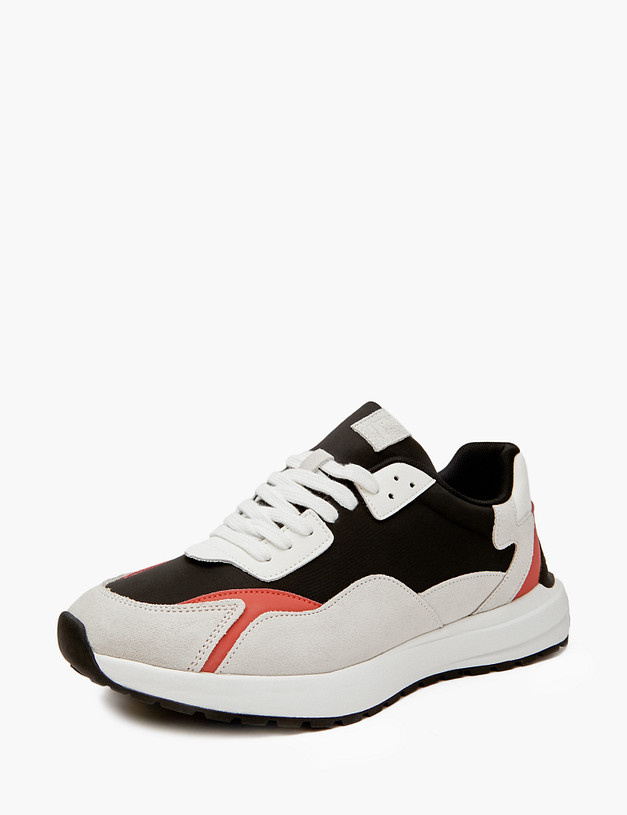 Черные мужские кроссовки MASCOTTE 128-417121-0202 | ракурс 3