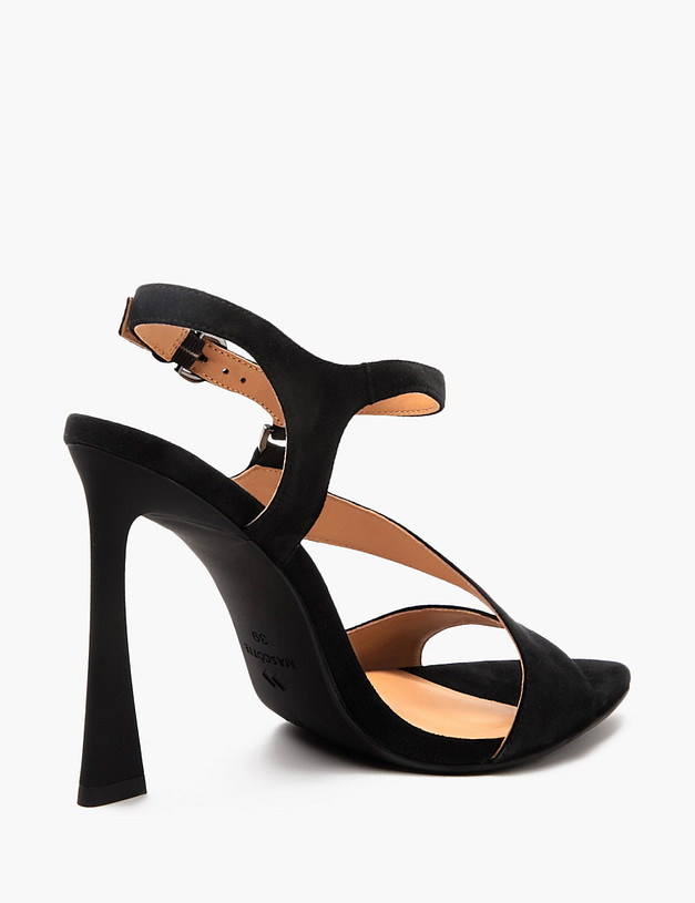 Черные женские босоножки MASCOTTE 175-4123014-3605M | ракурс 3