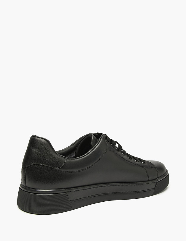 Черные мужские зимние кеды MASCOTTE 175-523231-7100M | ракурс 3