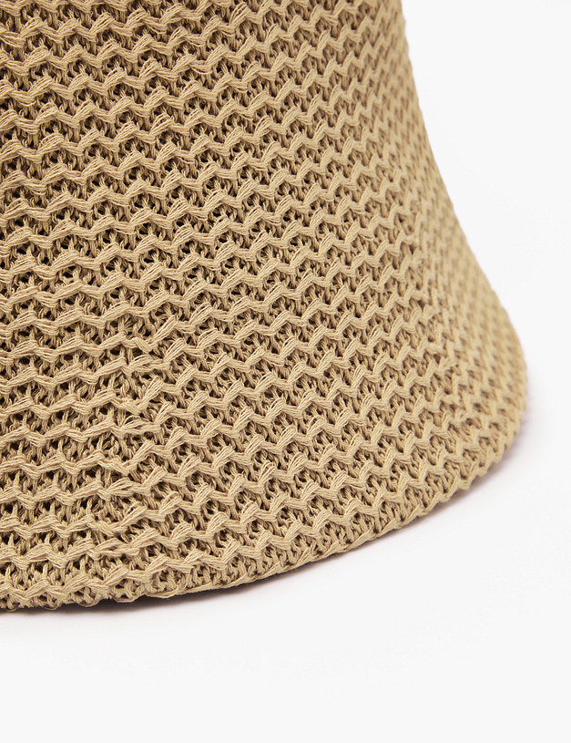 Светло-коричневая женская шляпа MASCOTTE 766-5132-2609 | ракурс 3