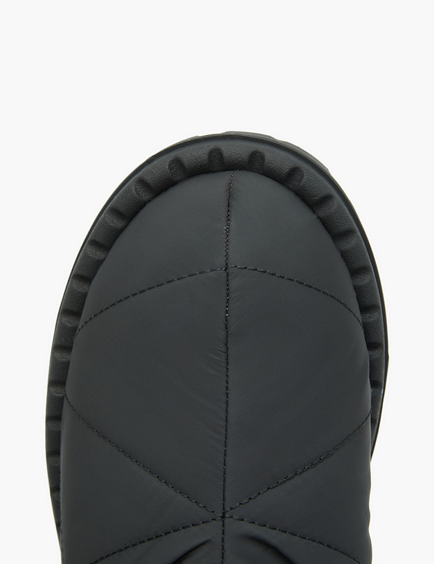 Черные мужские дутики с логотипом MASCOTTE 128-221751-0202 | ракурс 4