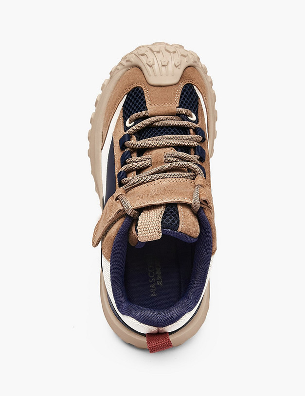 Коричневые детские кроссовки MASCOTTE 234-617921-0209 | ракурс 4