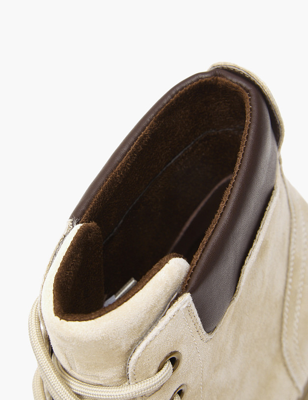 Бежевые женские ботинки MASCOTTE 234-425221-0601 | ракурс 8