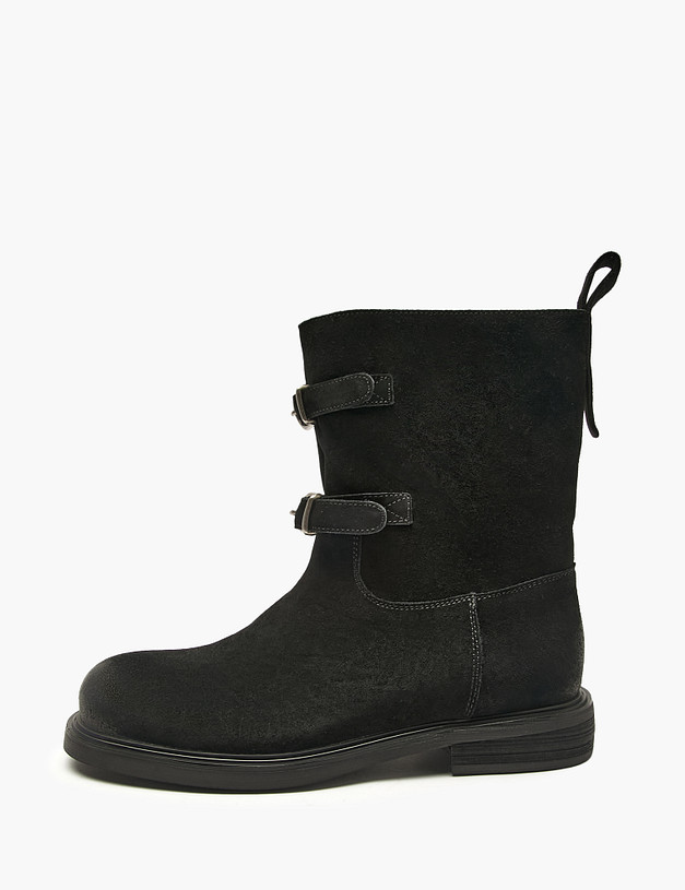 Черные женские ботинки MASCOTTE 234-521421-0202 | ракурс 1