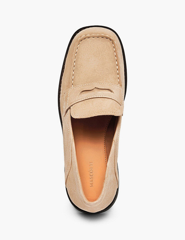 Бежевые женские туфли MASCOTTE 22-6100611-4625M | ракурс 4