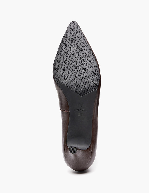 Коричневые женские туфли MASCOTTE 234-610811-6571M | ракурс 5