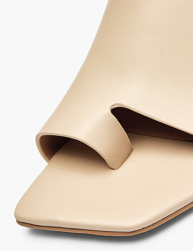 Бежевые женские сабо MASCOTTE 233-614411-0508 | ракурс 6