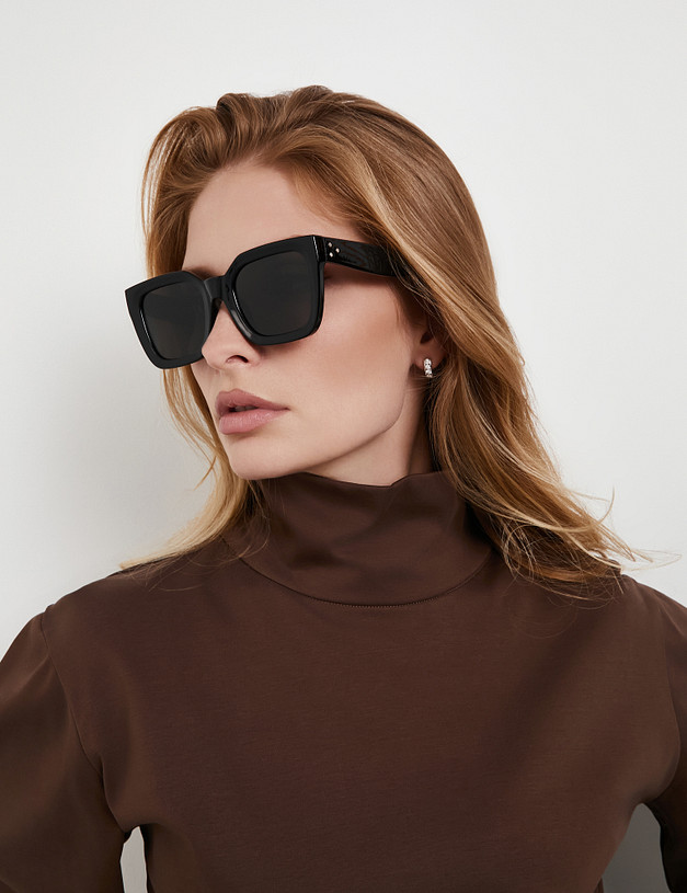 Черные женские очки MASCOTTE 793-5209-7702 | ракурс 1